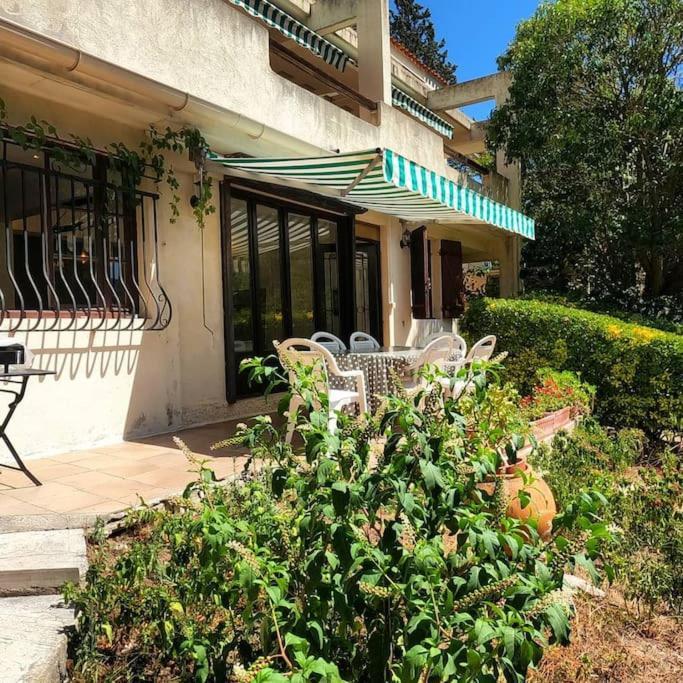 Charmant Rez De Villa Climatise Renove, 90M2 Avec Parking Cassis Exterior photo